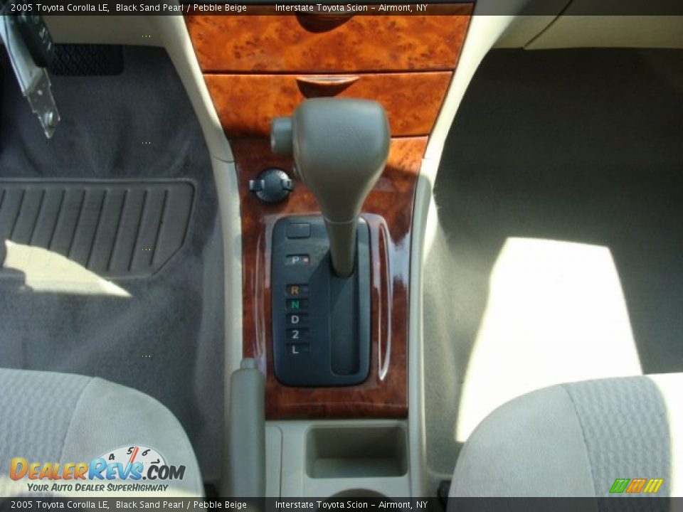2005 Toyota Corolla LE Black Sand Pearl / Pebble Beige Photo #18