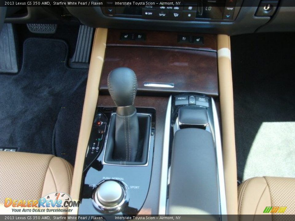 2013 Lexus GS 350 AWD Starfire White Pearl / Flaxen Photo #18