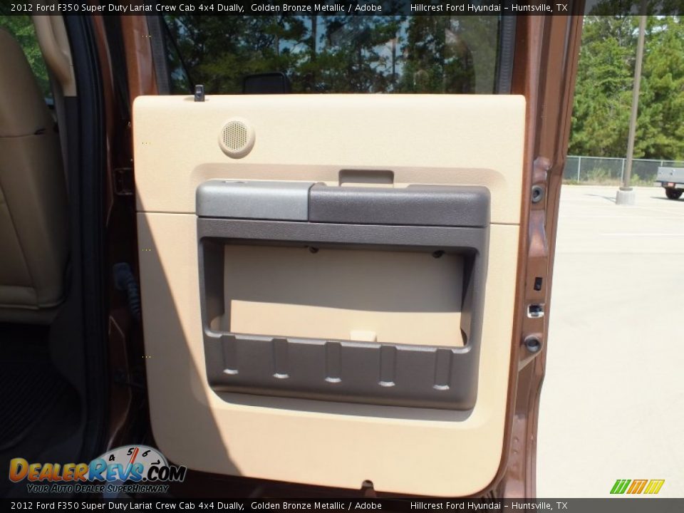 2012 Ford F350 Super Duty Lariat Crew Cab 4x4 Dually Golden Bronze Metallic / Adobe Photo #18