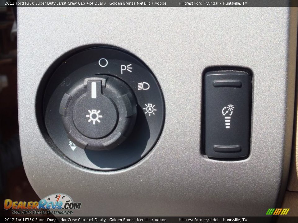 2012 Ford F350 Super Duty Lariat Crew Cab 4x4 Dually Golden Bronze Metallic / Adobe Photo #31