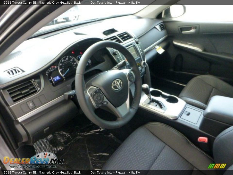 2012 Toyota Camry SE Magnetic Gray Metallic / Black Photo #12