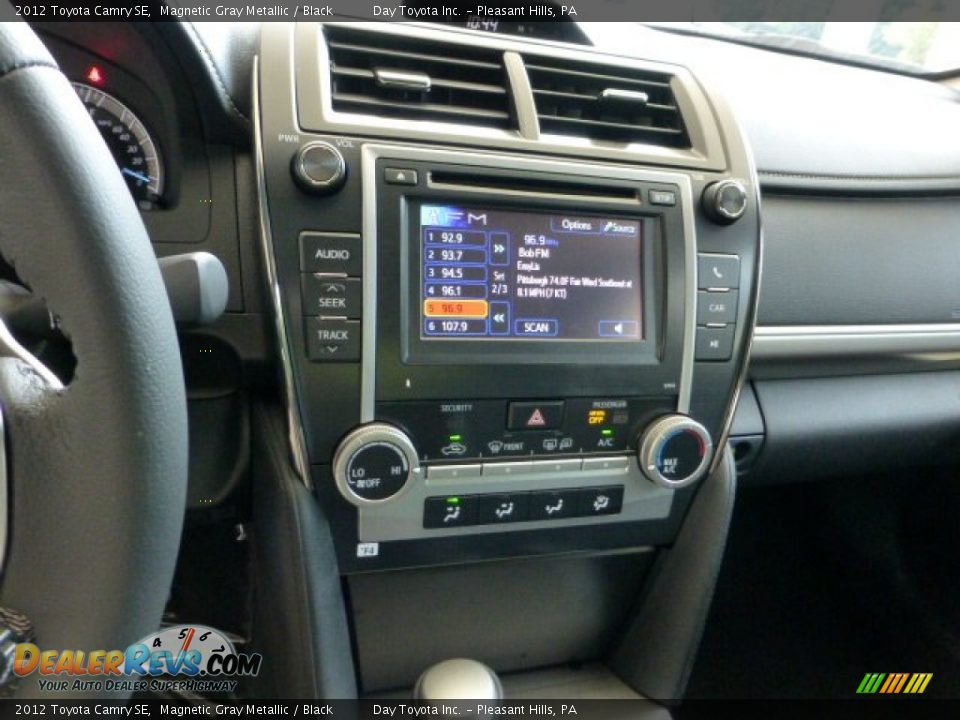2012 Toyota Camry SE Magnetic Gray Metallic / Black Photo #13