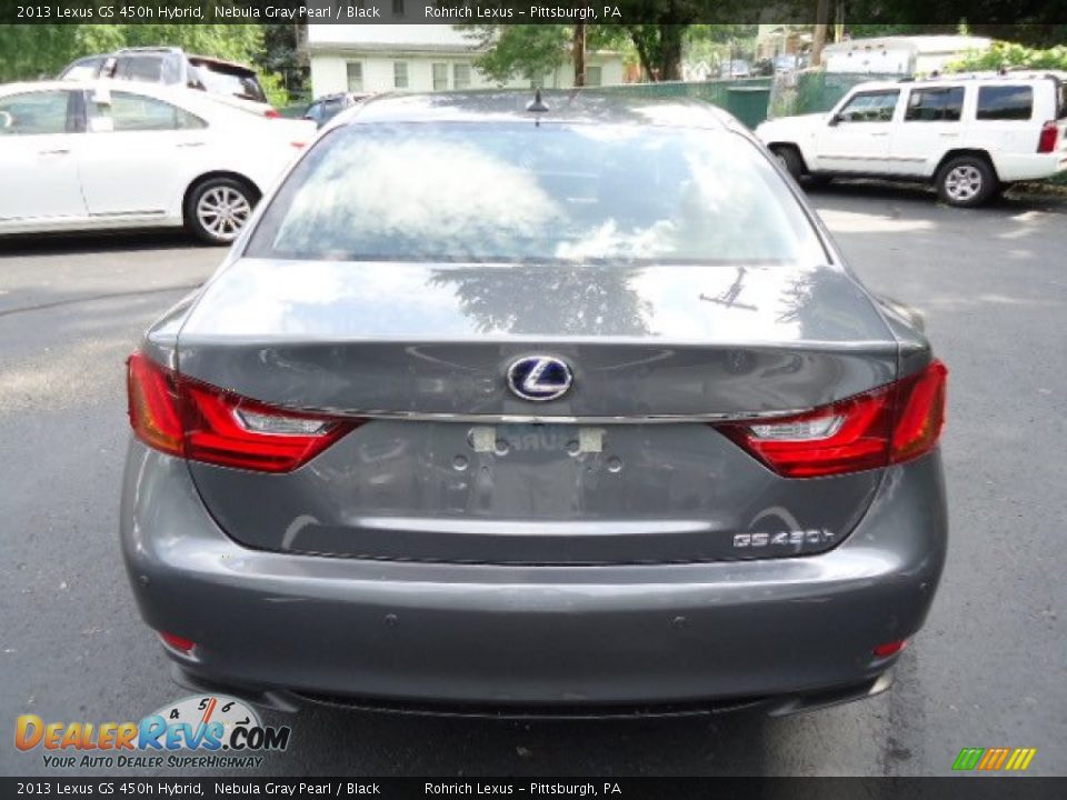 2013 Lexus GS 450h Hybrid Nebula Gray Pearl / Black Photo #3