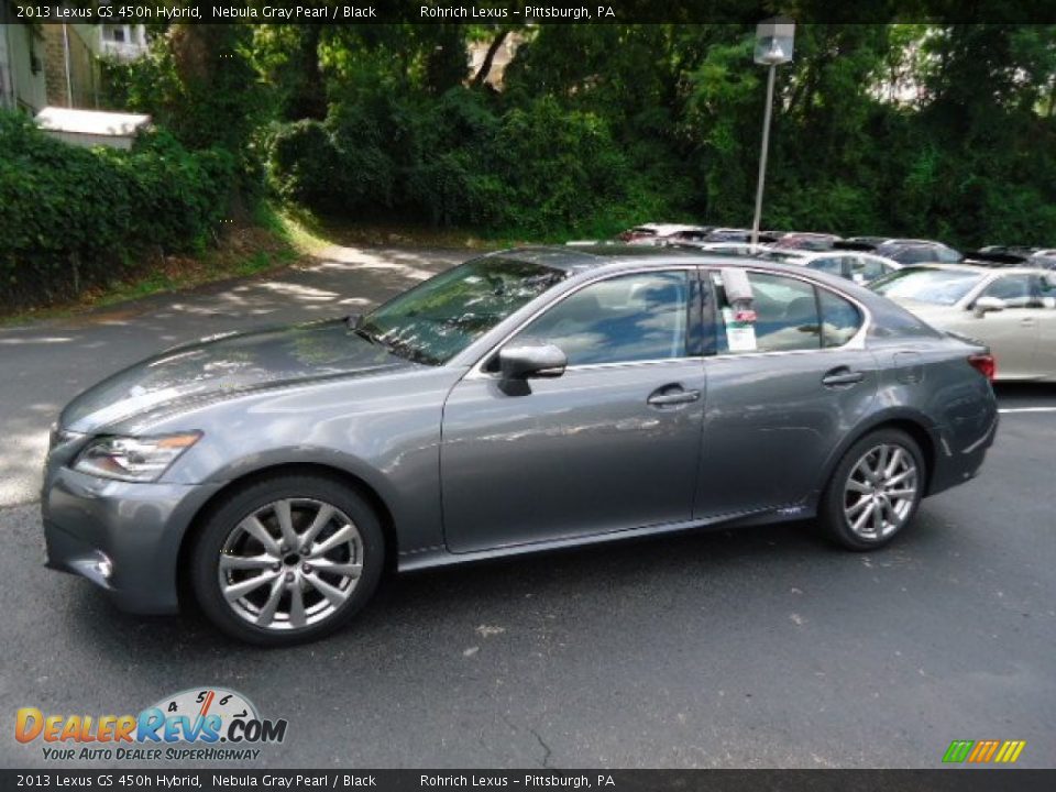 Nebula Gray Pearl 2013 Lexus GS 450h Hybrid Photo #8