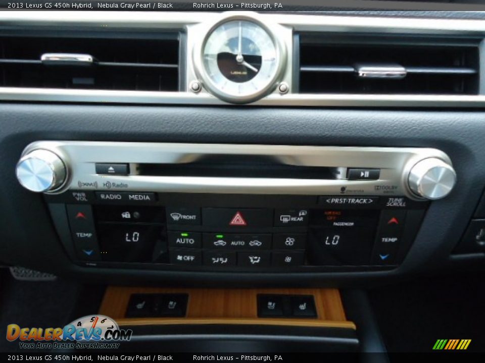 2013 Lexus GS 450h Hybrid Nebula Gray Pearl / Black Photo #19