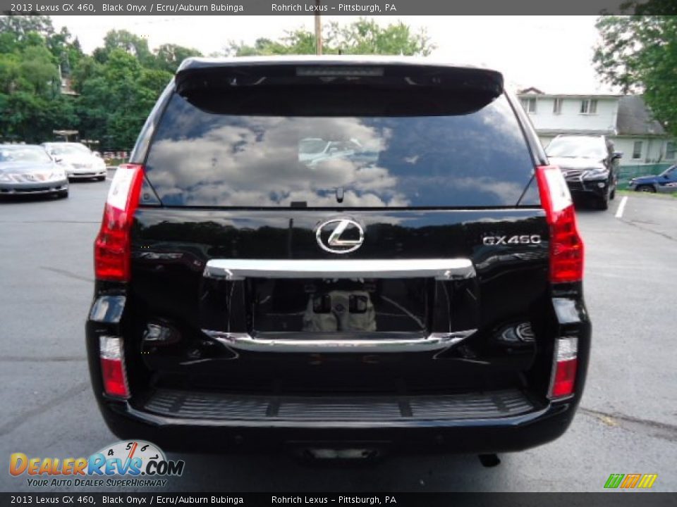 2013 Lexus GX 460 Black Onyx / Ecru/Auburn Bubinga Photo #3