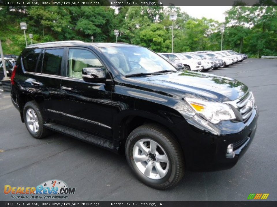 2013 Lexus GX 460 Black Onyx / Ecru/Auburn Bubinga Photo #6