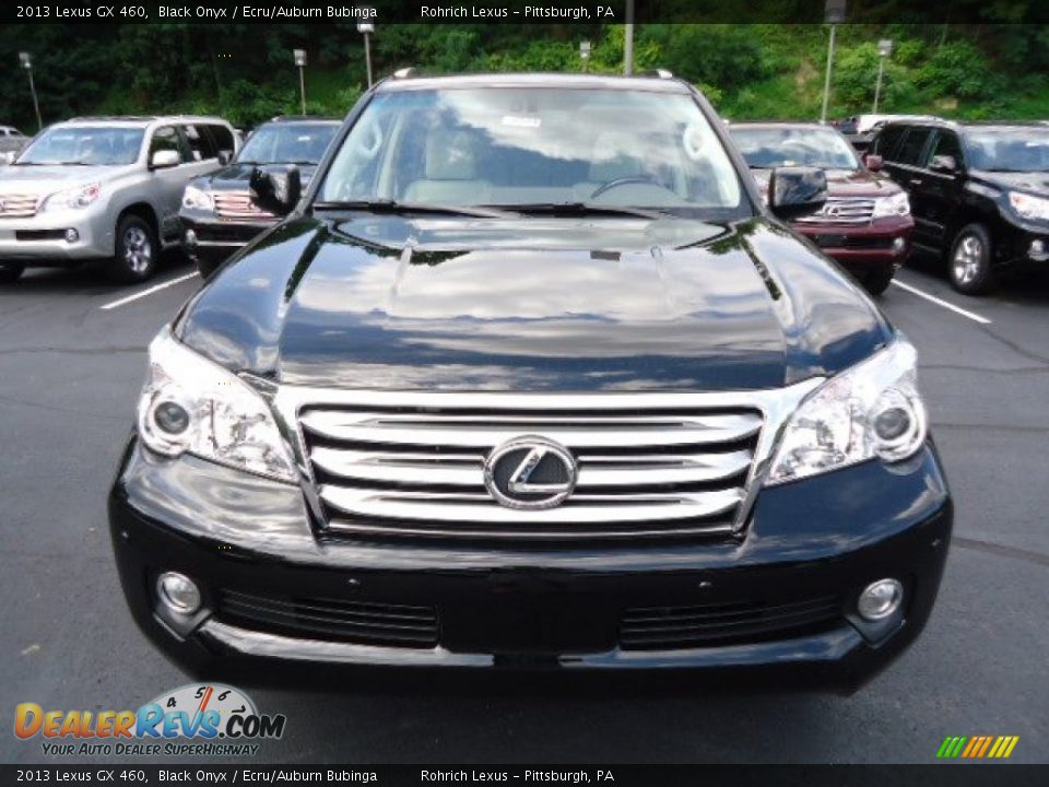 2013 Lexus GX 460 Black Onyx / Ecru/Auburn Bubinga Photo #7