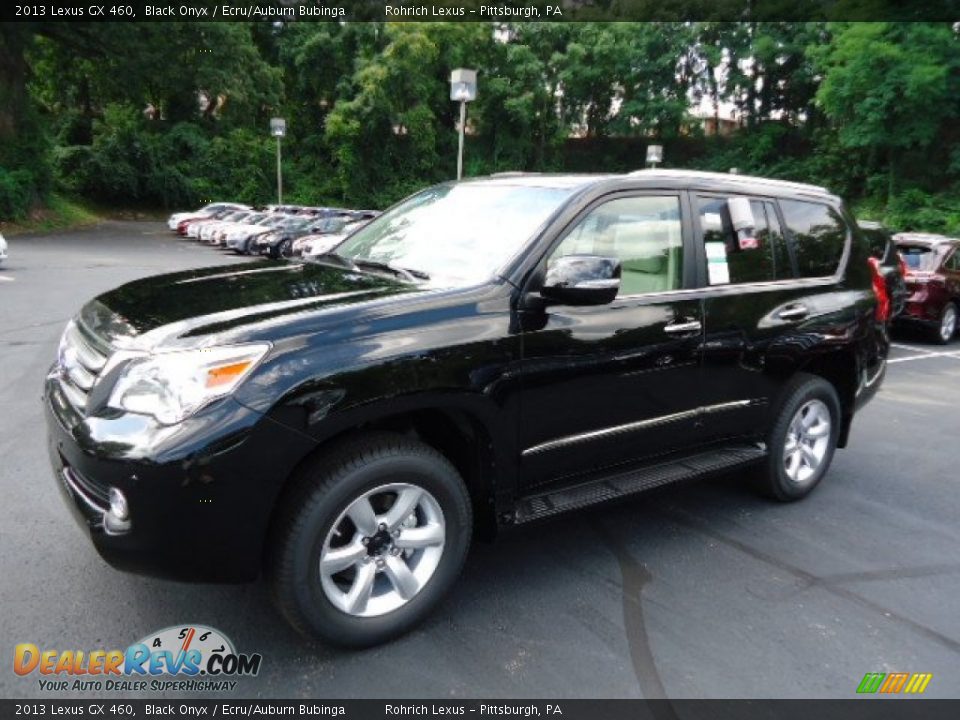 2013 Lexus GX 460 Black Onyx / Ecru/Auburn Bubinga Photo #8