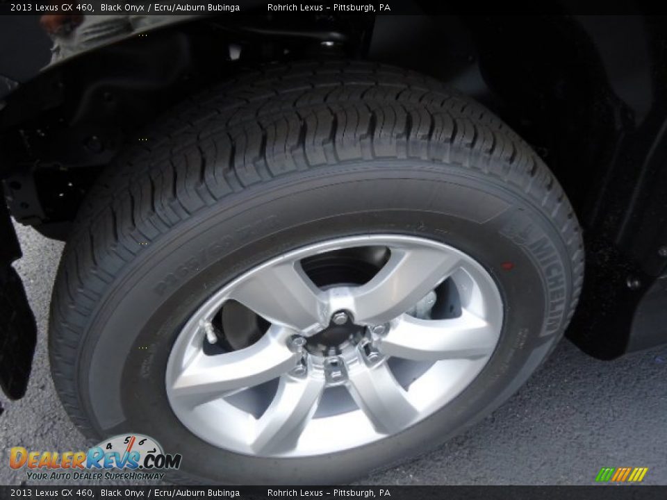2013 Lexus GX 460 Black Onyx / Ecru/Auburn Bubinga Photo #9