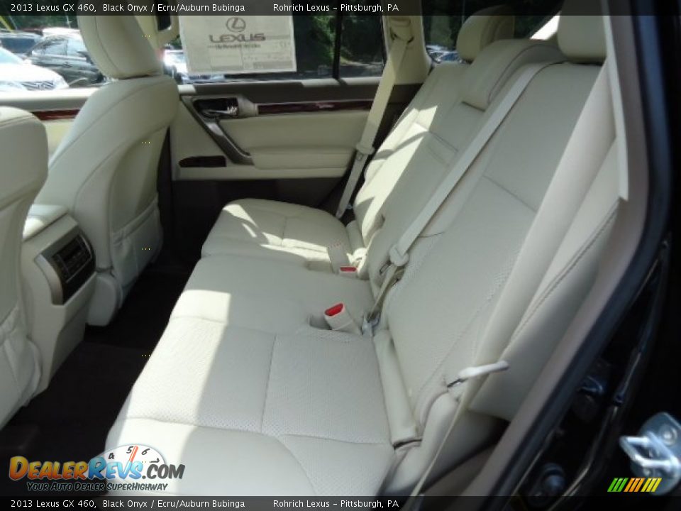 2013 Lexus GX 460 Black Onyx / Ecru/Auburn Bubinga Photo #11