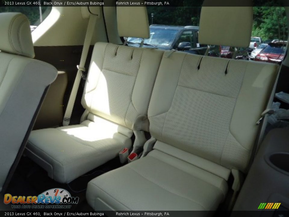 2013 Lexus GX 460 Black Onyx / Ecru/Auburn Bubinga Photo #12