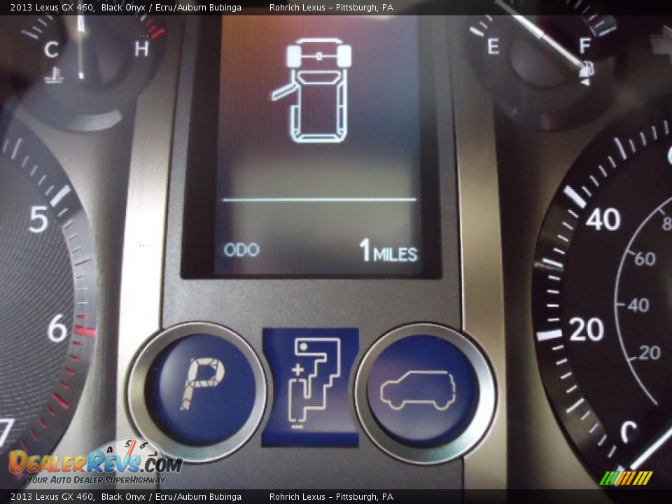 2013 Lexus GX 460 Black Onyx / Ecru/Auburn Bubinga Photo #20