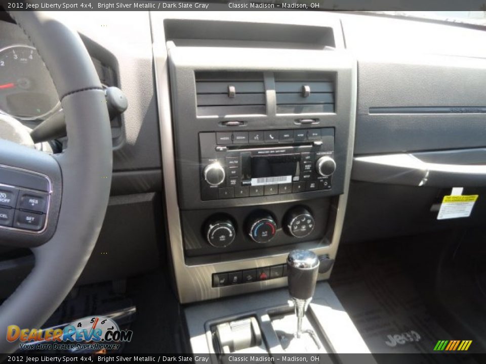 2012 Jeep Liberty Sport 4x4 Bright Silver Metallic / Dark Slate Gray Photo #6