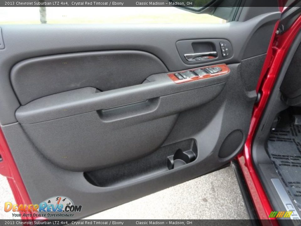 2013 Chevrolet Suburban LTZ 4x4 Crystal Red Tintcoat / Ebony Photo #4