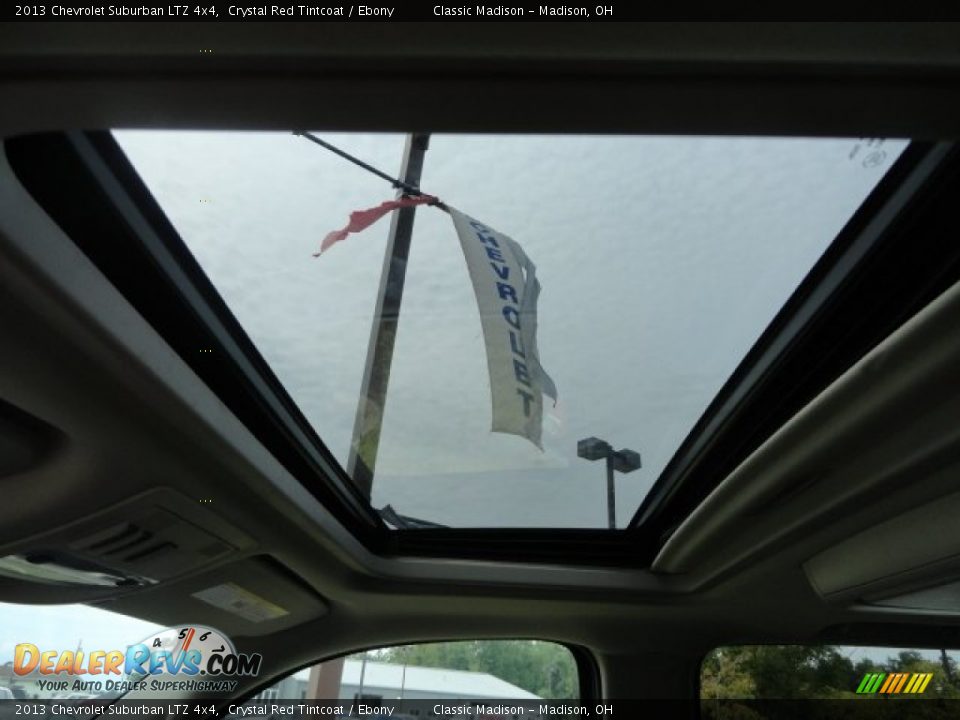 Sunroof of 2013 Chevrolet Suburban LTZ 4x4 Photo #9