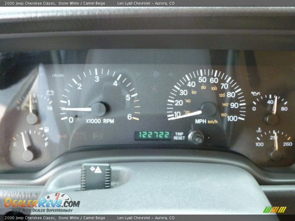 2000 Jeep Cherokee Classic Gauges Photo #22