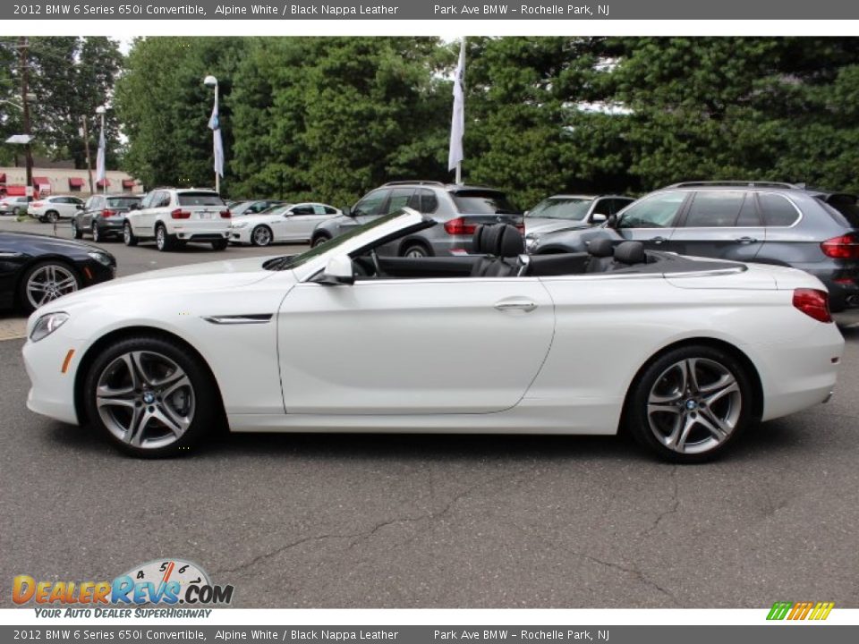 Alpine White 2012 BMW 6 Series 650i Convertible Photo #8