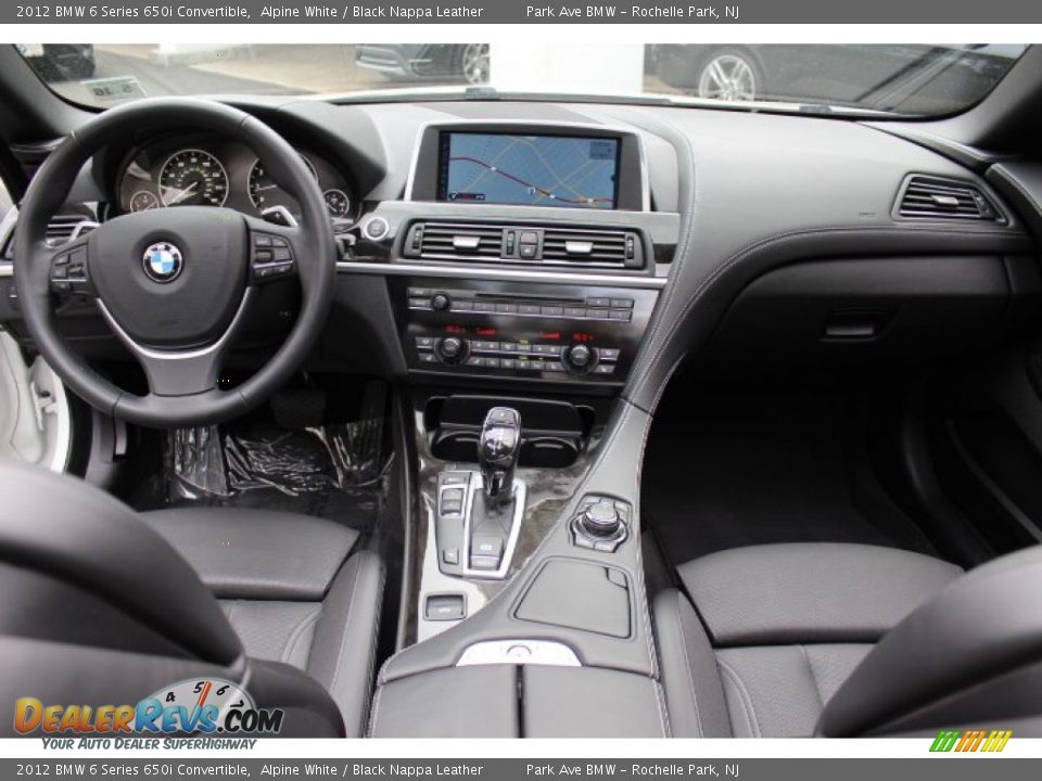 Dashboard of 2012 BMW 6 Series 650i Convertible Photo #13