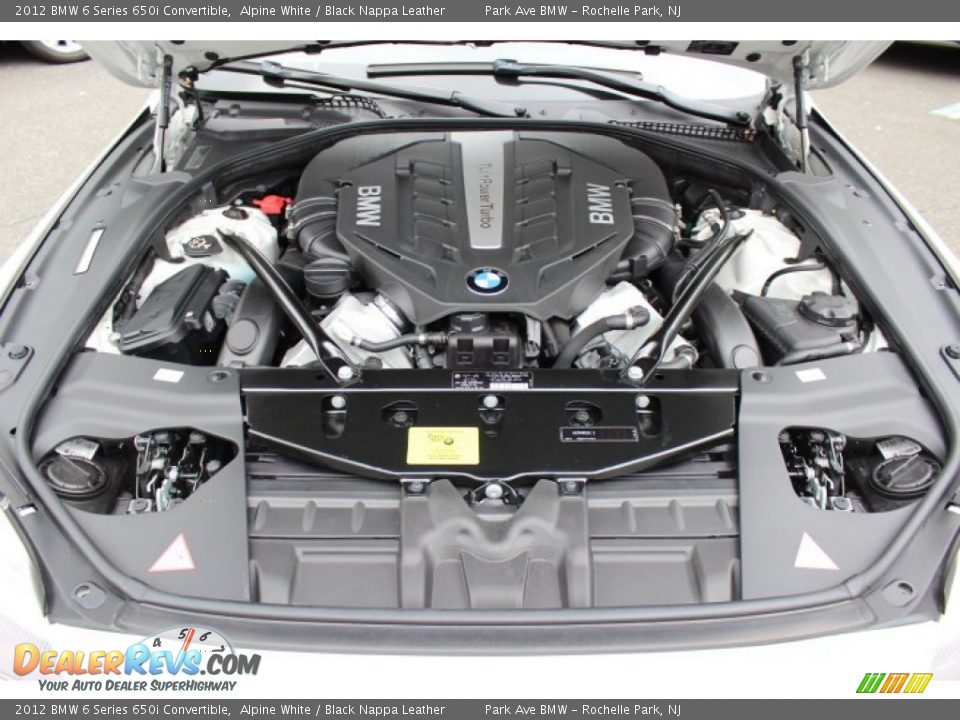 2012 BMW 6 Series 650i Convertible 4.4 Liter DI TwinPower Turbo DOHC 32-Valve VVT V8 Engine Photo #27