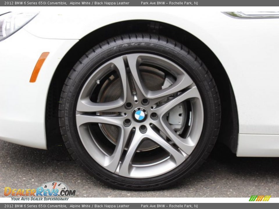 2012 BMW 6 Series 650i Convertible Wheel Photo #29