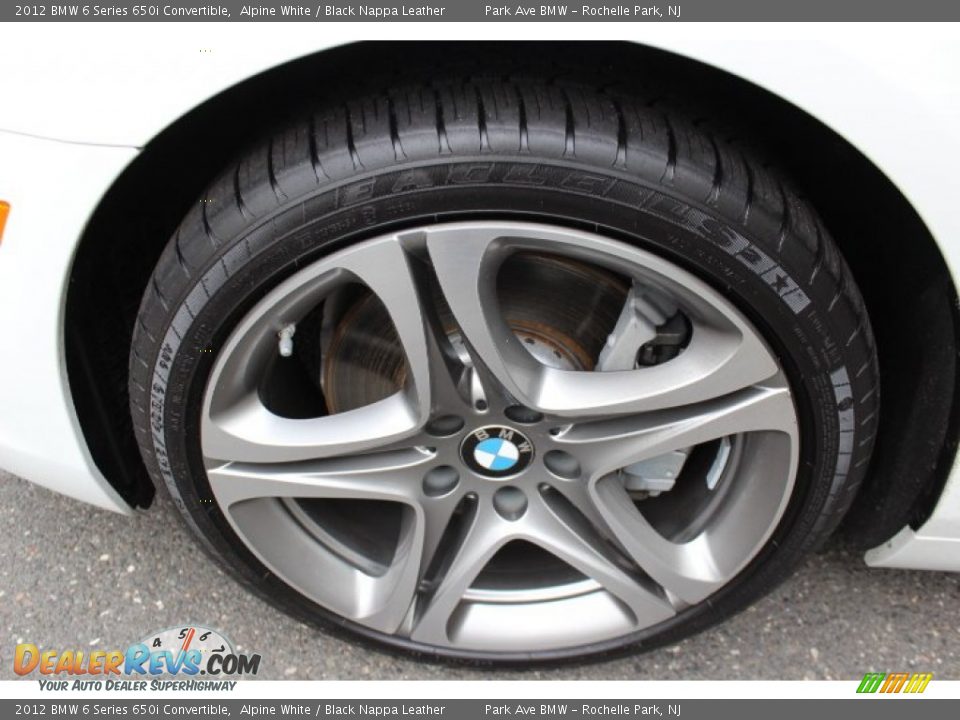 2012 BMW 6 Series 650i Convertible Wheel Photo #30