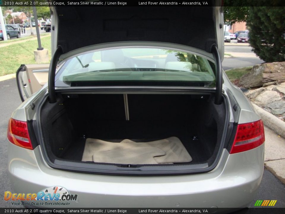 2010 Audi A5 2.0T quattro Coupe Trunk Photo #11