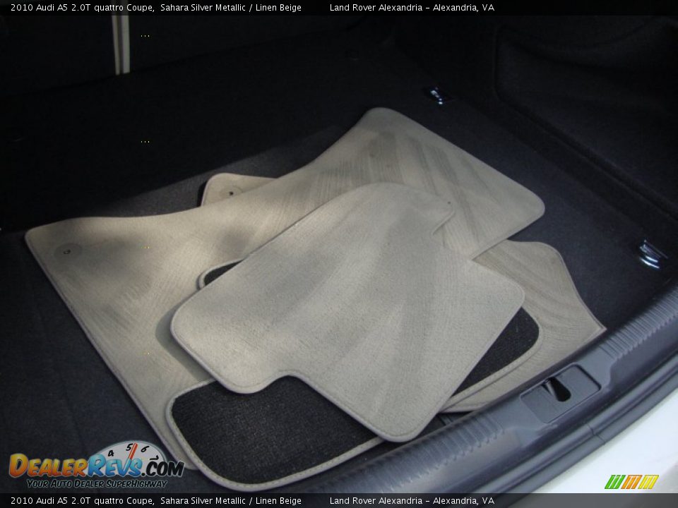 2010 Audi A5 2.0T quattro Coupe Trunk Photo #12