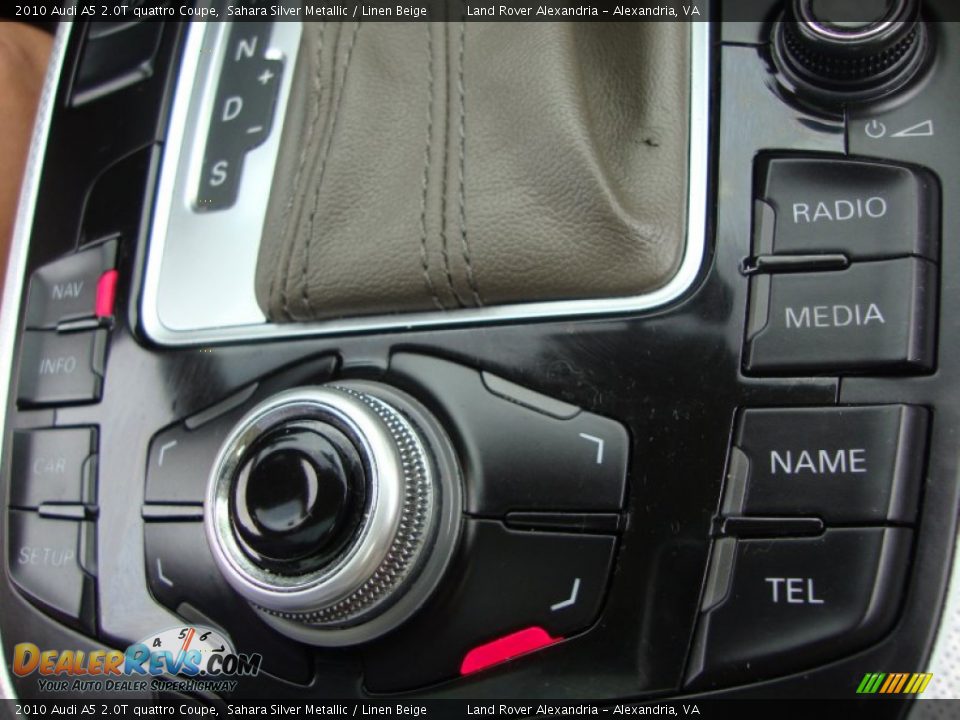 Controls of 2010 Audi A5 2.0T quattro Coupe Photo #36