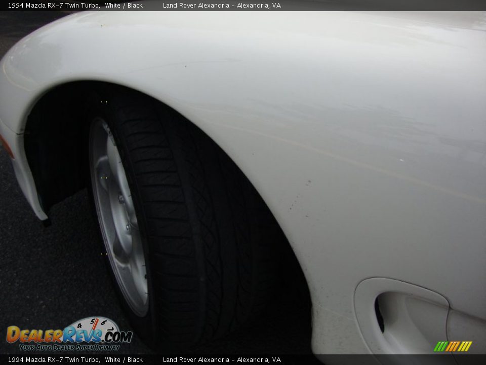 1994 Mazda RX-7 Twin Turbo White / Black Photo #4