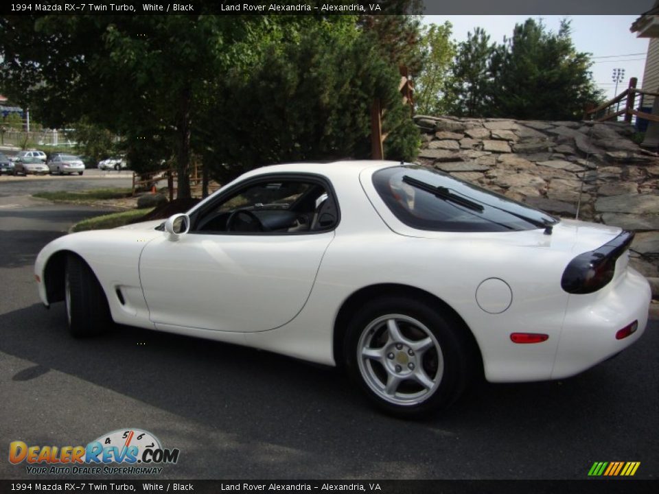 1994 Mazda RX-7 Twin Turbo White / Black Photo #6