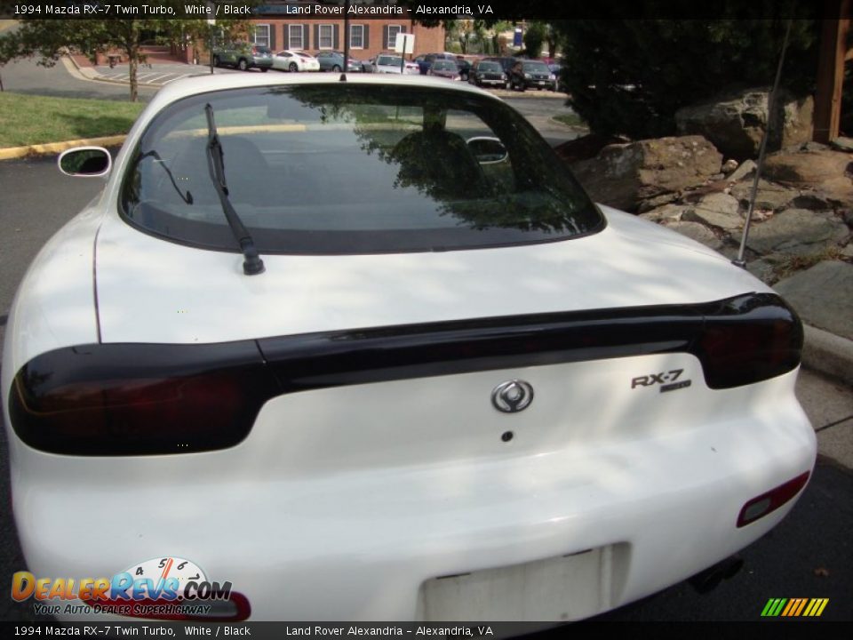 1994 Mazda RX-7 Twin Turbo White / Black Photo #8