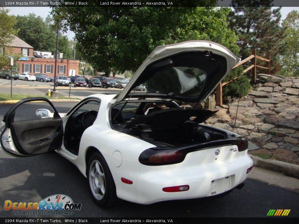 1994 Mazda RX-7 Twin Turbo White / Black Photo #10