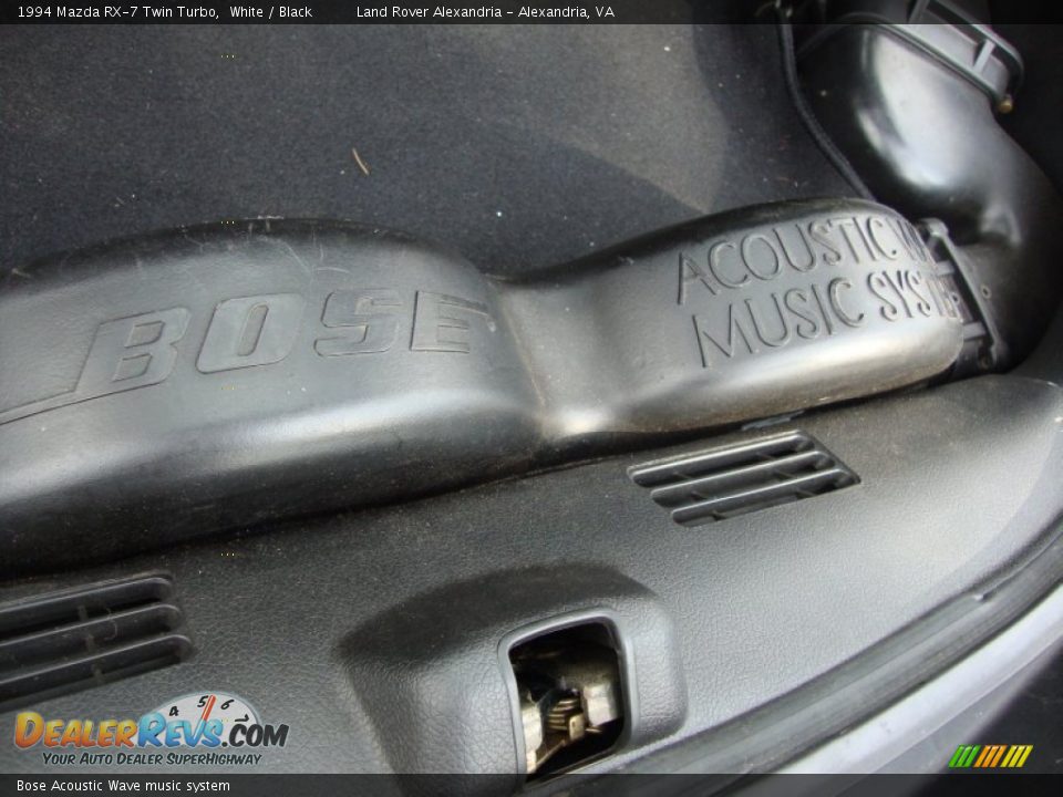 Bose Acoustic Wave music system - 1994 Mazda RX-7