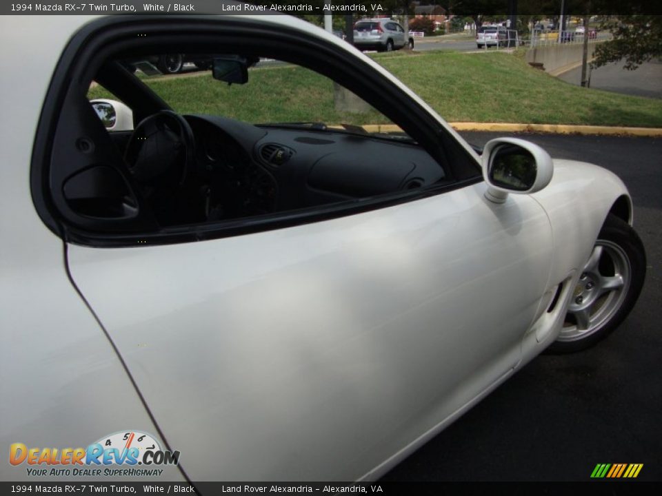 1994 Mazda RX-7 Twin Turbo White / Black Photo #15