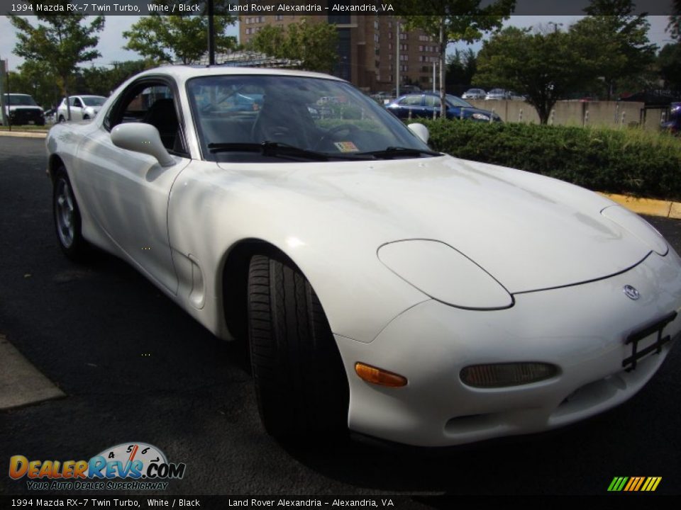 1994 Mazda RX-7 Twin Turbo White / Black Photo #18