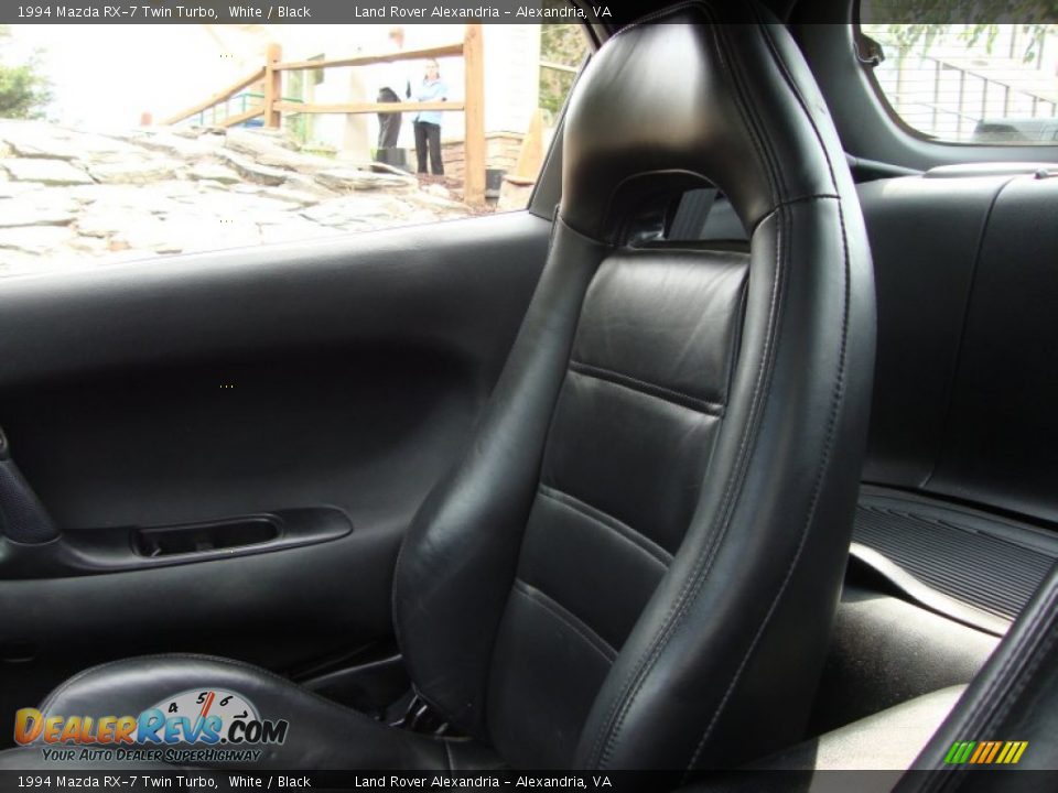 1994 Mazda RX-7 Twin Turbo White / Black Photo #27