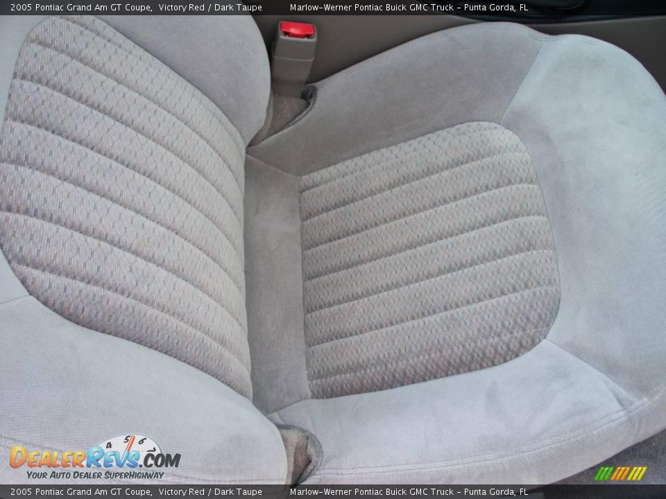 2005 Pontiac Grand Am GT Coupe Victory Red / Dark Taupe Photo #13