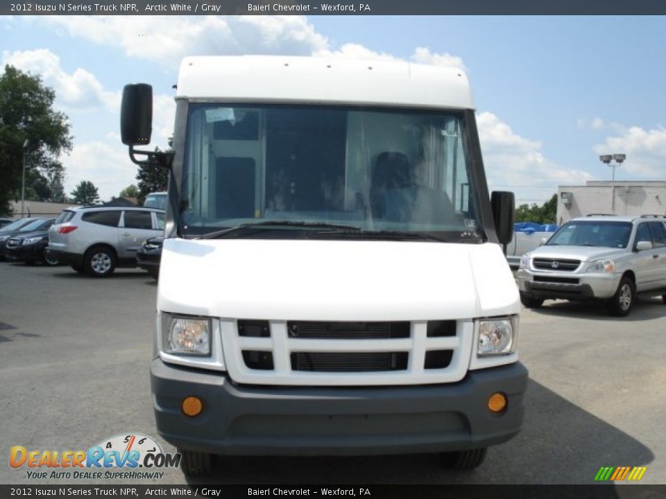 2012 Isuzu N Series Truck NPR Arctic White / Gray Photo #3
