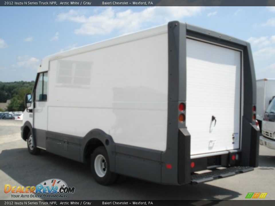 2012 Isuzu N Series Truck NPR Arctic White / Gray Photo #6