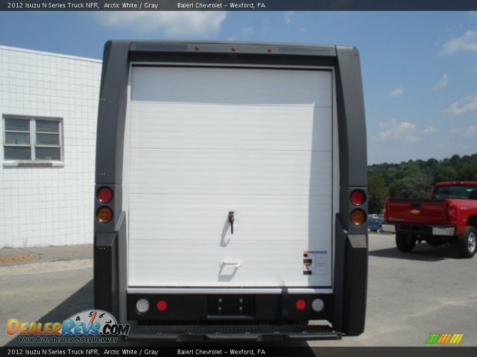 2012 Isuzu N Series Truck NPR Arctic White / Gray Photo #7