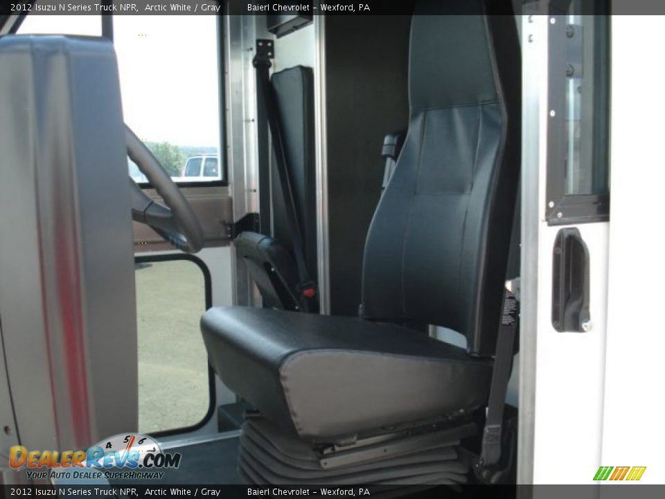 2012 Isuzu N Series Truck NPR Arctic White / Gray Photo #11