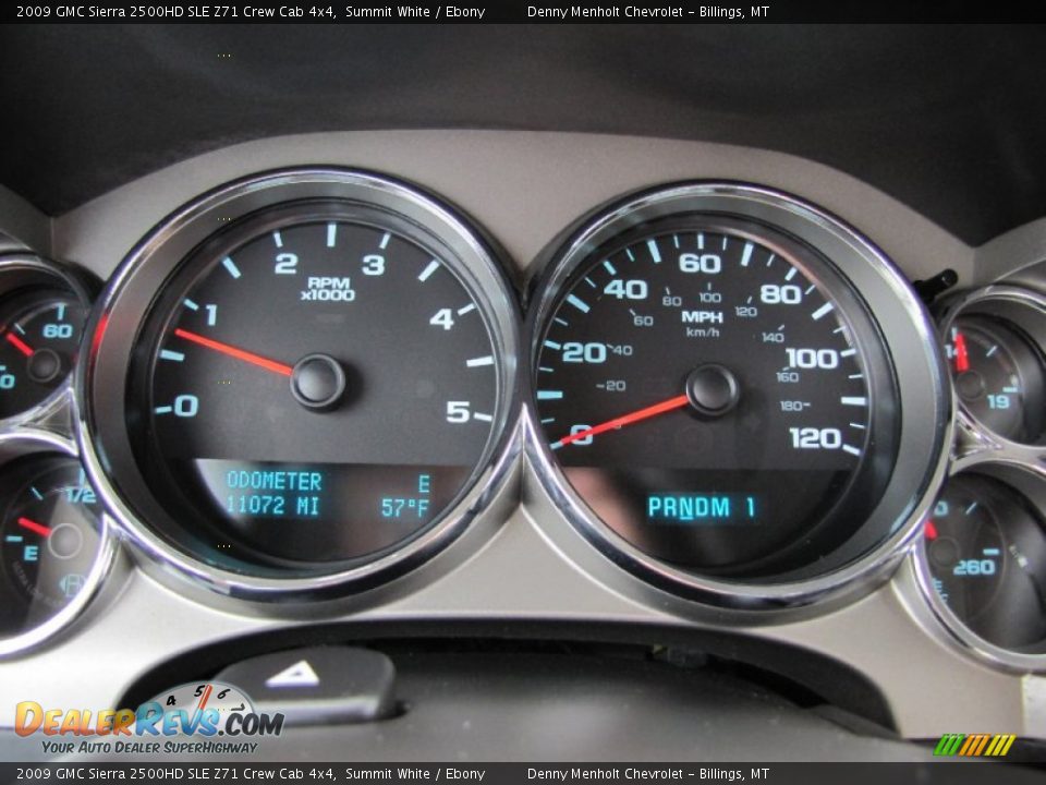 2009 GMC Sierra 2500HD SLE Z71 Crew Cab 4x4 Summit White / Ebony Photo #9
