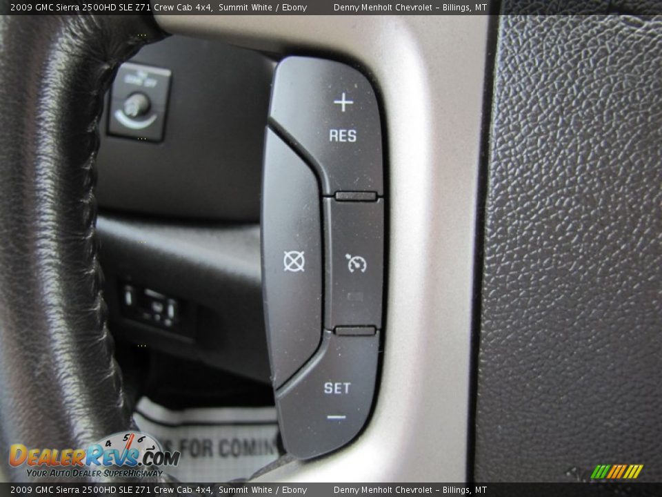 2009 GMC Sierra 2500HD SLE Z71 Crew Cab 4x4 Summit White / Ebony Photo #11