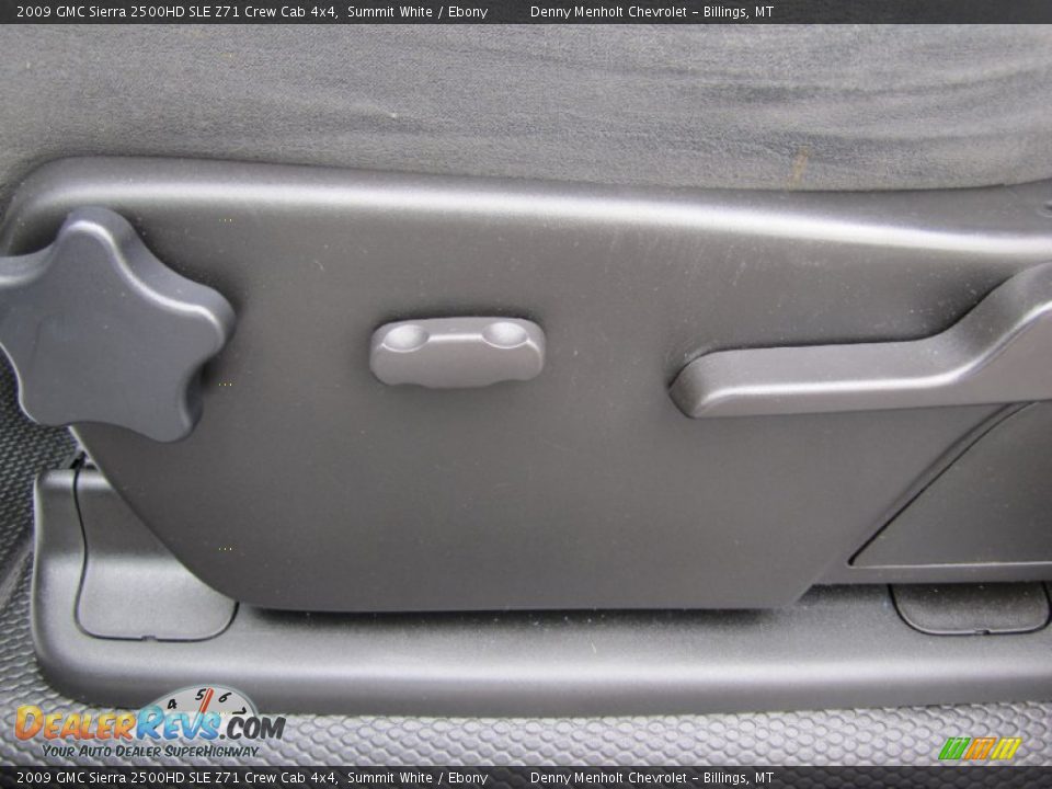 2009 GMC Sierra 2500HD SLE Z71 Crew Cab 4x4 Summit White / Ebony Photo #12