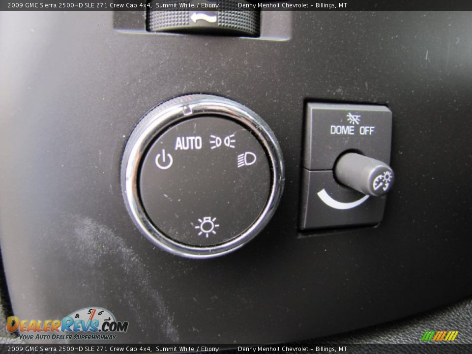 2009 GMC Sierra 2500HD SLE Z71 Crew Cab 4x4 Summit White / Ebony Photo #14