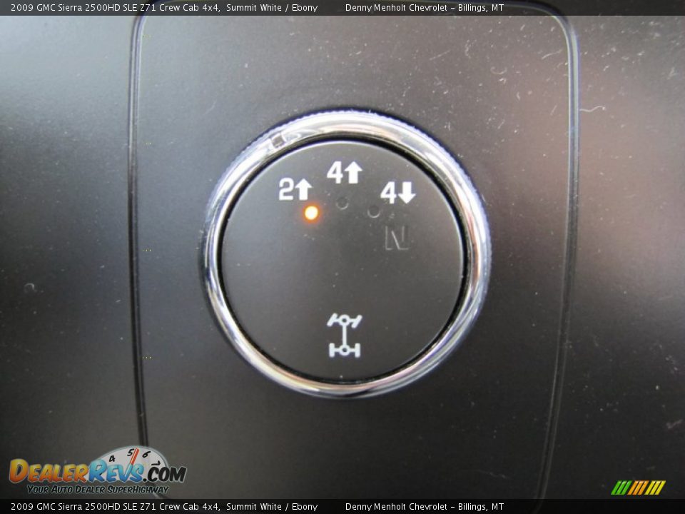 2009 GMC Sierra 2500HD SLE Z71 Crew Cab 4x4 Summit White / Ebony Photo #15