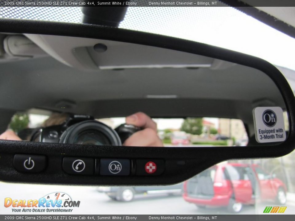 2009 GMC Sierra 2500HD SLE Z71 Crew Cab 4x4 Summit White / Ebony Photo #20