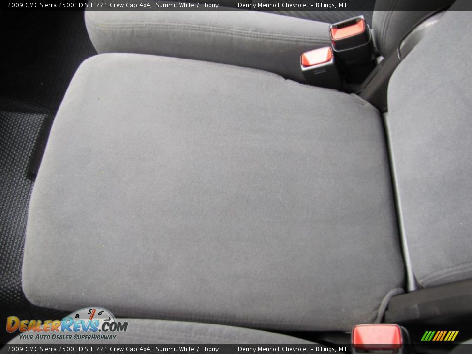 2009 GMC Sierra 2500HD SLE Z71 Crew Cab 4x4 Summit White / Ebony Photo #24