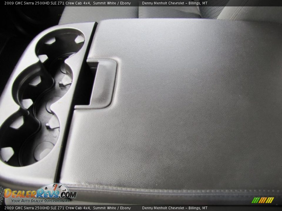 2009 GMC Sierra 2500HD SLE Z71 Crew Cab 4x4 Summit White / Ebony Photo #25